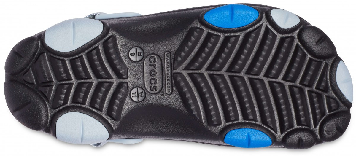 Saboti Crocs Classic All-Terrain Clog Negru - Black/Blue Grey - Image 4