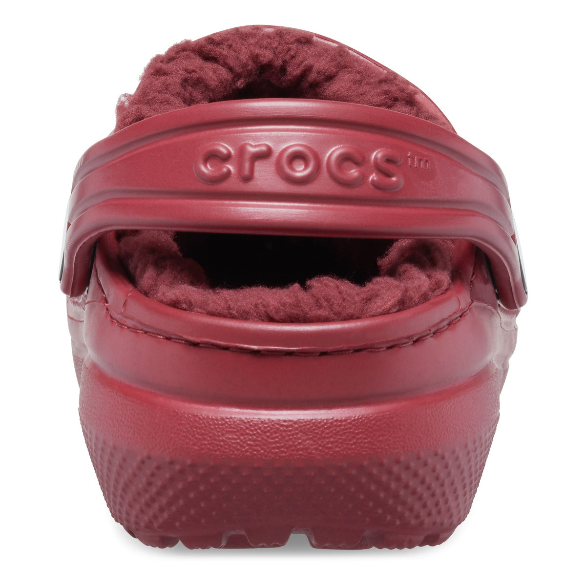 Saboti Crocs Classic Lined Kids Bordo - Brick Red - Image 3