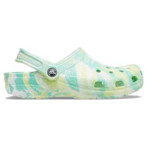 Saboți Crocs Classic Marbled Clog Verde – Pistachio/Multi