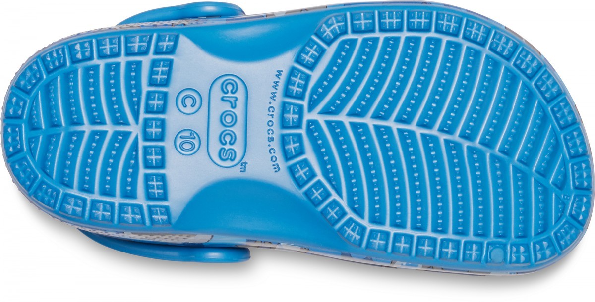 Saboți Crocs Classic Shark Clog PS Albastru - Prep Blue - Image 5