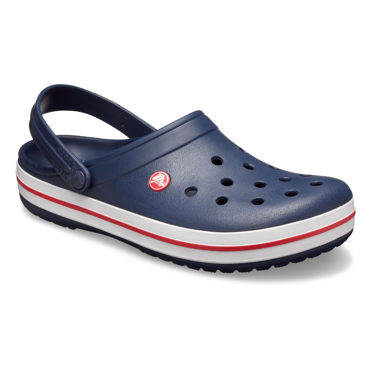 Saboti Crocs Crocband Bleumarin - Navy/Red - Image 2