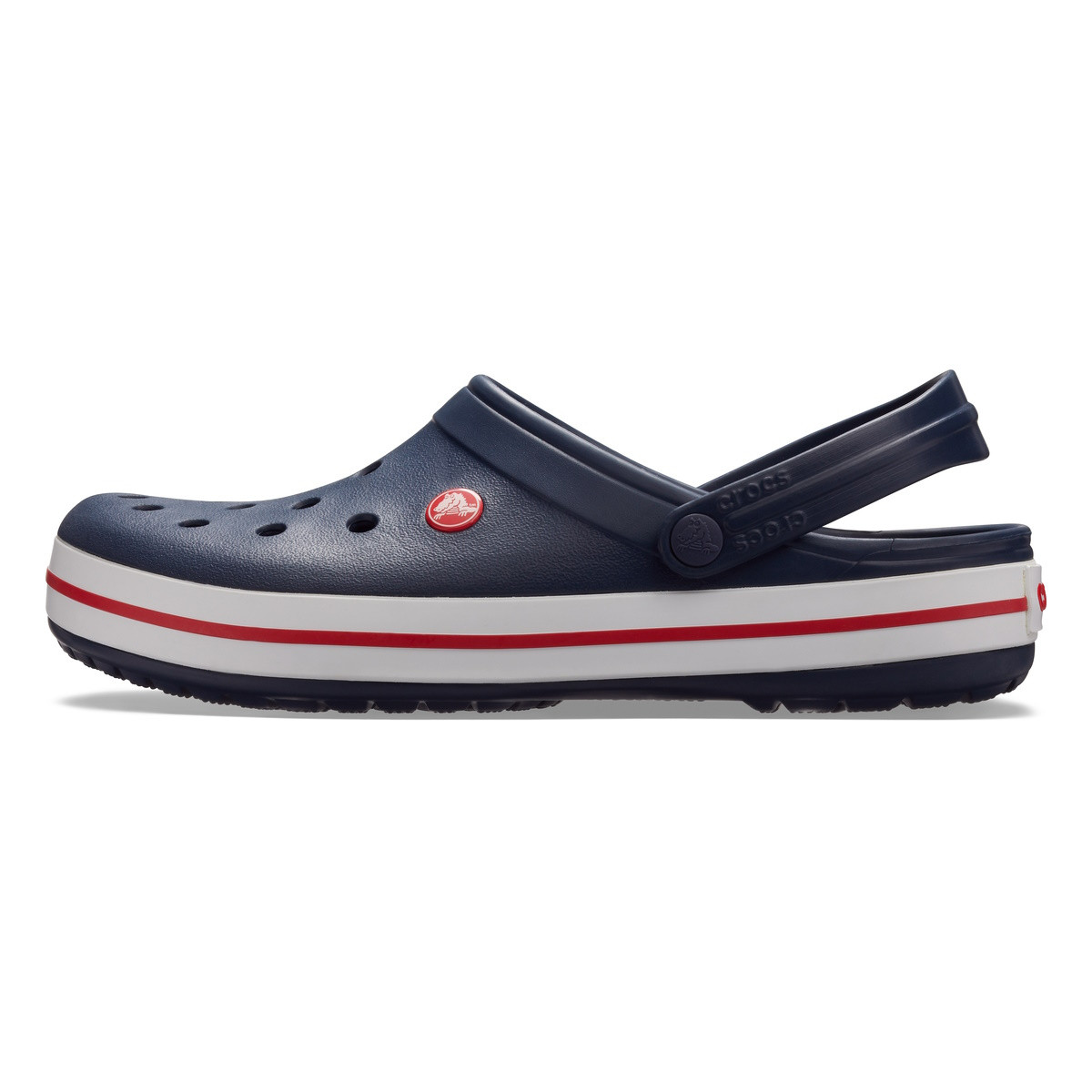 Saboti Crocs Crocband Bleumarin - Navy/Red - Image 3