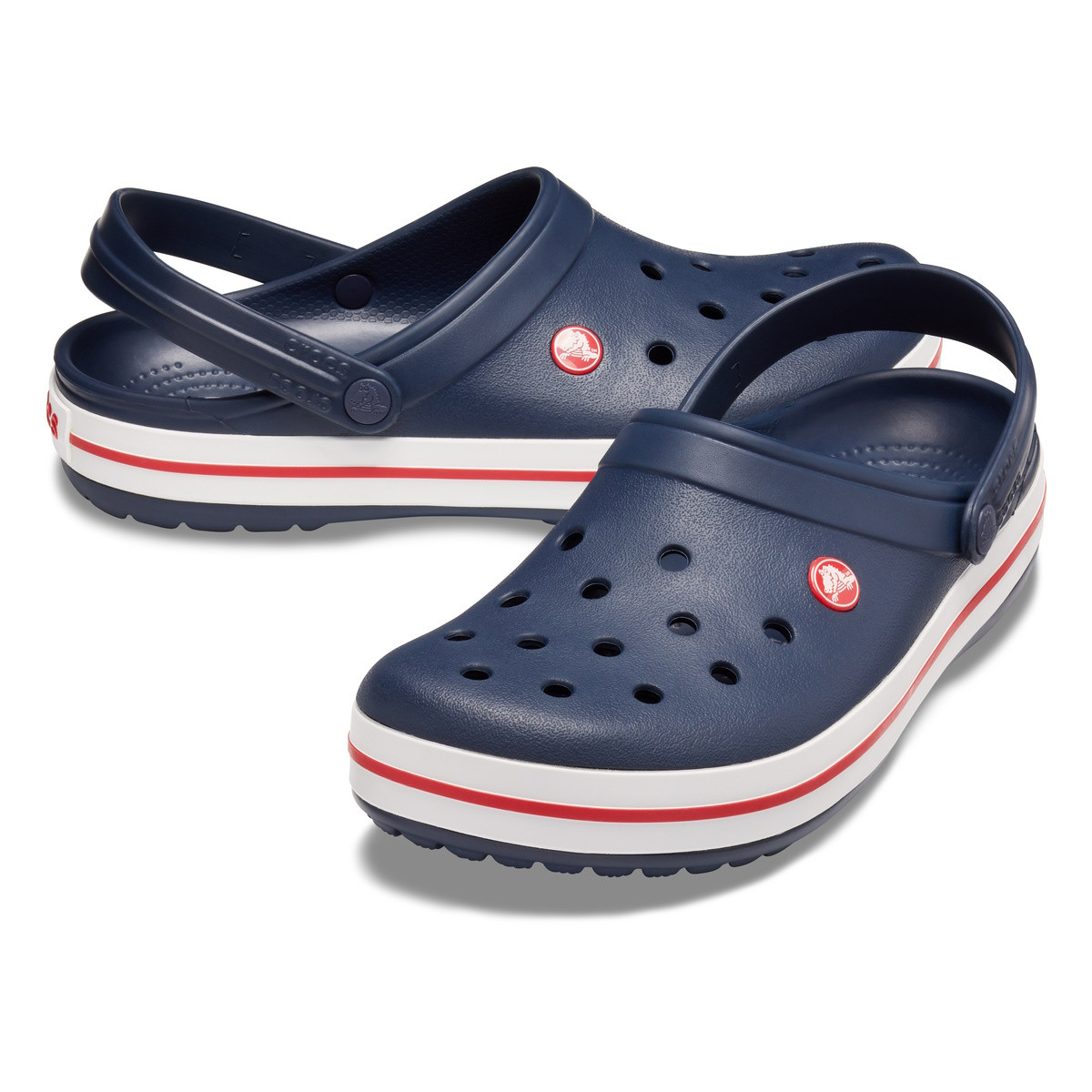 Saboti Crocs Crocband Bleumarin - Navy/Red - Image 4