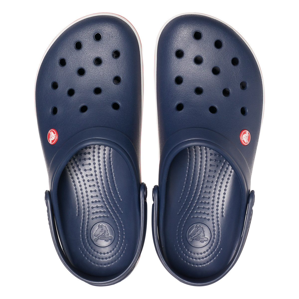 Saboti Crocs Crocband Bleumarin - Navy/Red - Image 5