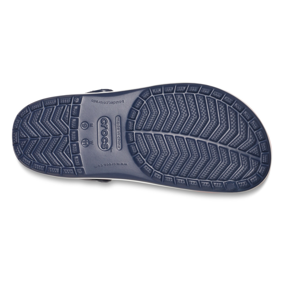 Saboti Crocs Crocband Bleumarin - Navy/Red - Image 7