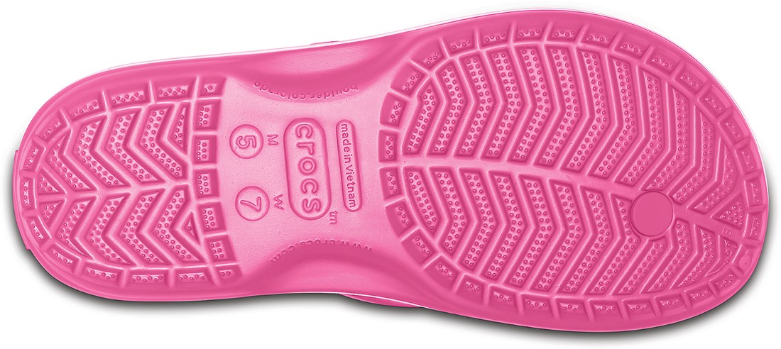 Slapi Crocs Crocband Flip Roz - Paradise Pink - Image 4