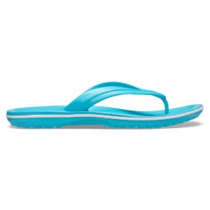 Slapi Crocs Crocband Flip Albastru deschis – Digital Aqua