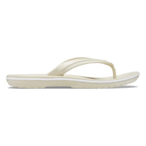 Slapi Crocs Crocband Flip Bej – Bone