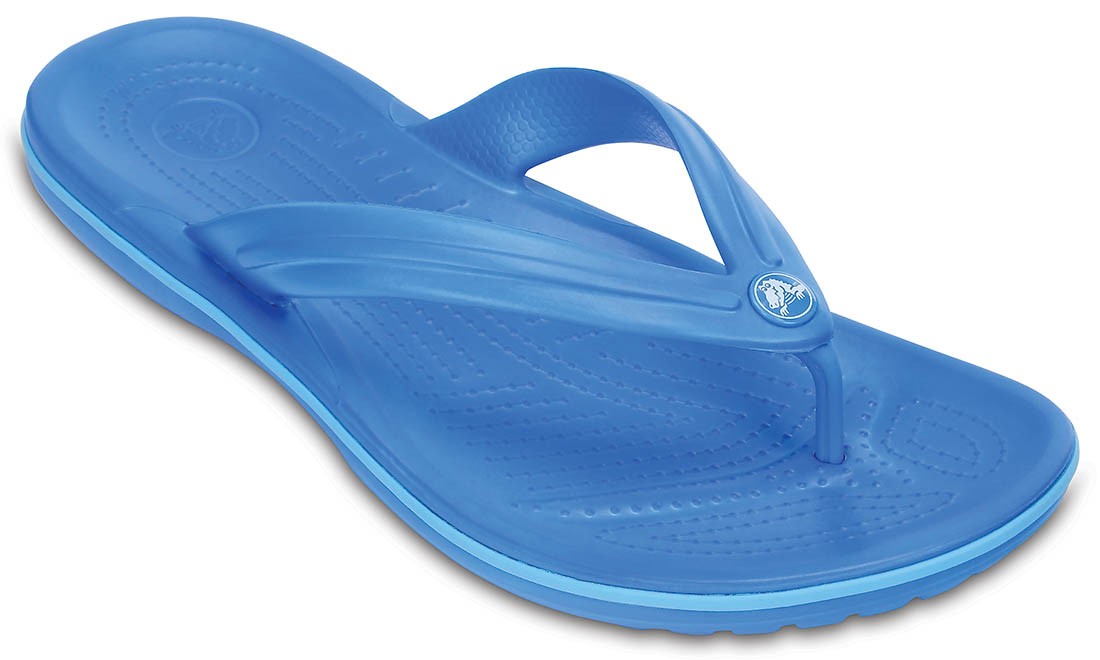 Slapi Crocs Crocband Flip Albastru - Ocean - Image 3