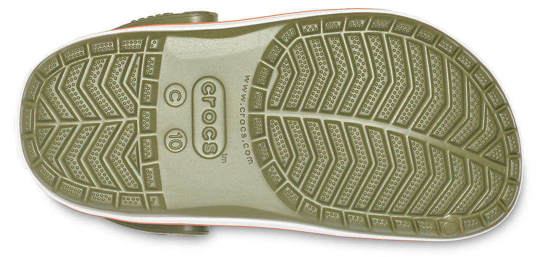 Saboti Crocs Crocband Kids Verde - Army Green/Burnt Sienna - Image 4