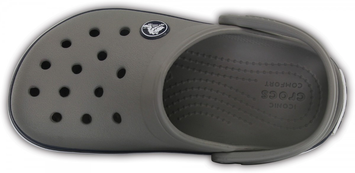Saboti Crocs Crocband Kids Gri - Smoke/Navy - Image 3