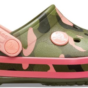 Saboti Crocs Crocband Multi-Graphic Clog Pepene galben – Melon