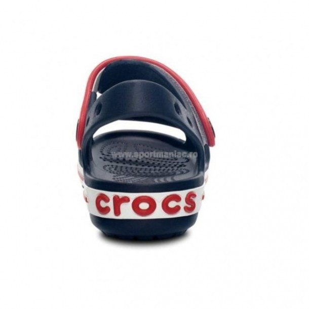 Sandale Crocs Crocband Sandal Bleumarin - Navy/Red - Image 4