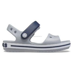 Sandale Crocs Crocband Sandal Gri – Light Grey/Navy