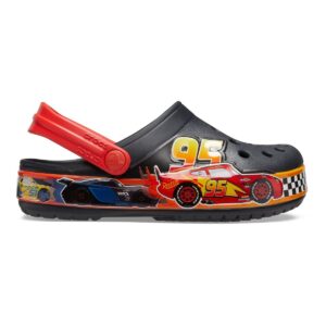 Saboti Crocs Fun Lab Disney and Pixar Cars Band Clog Negru – Black