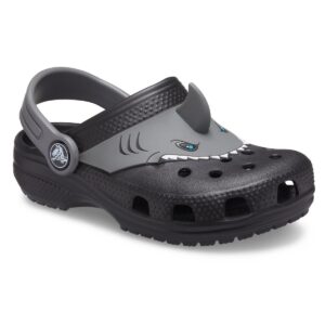 Saboți Crocs Fun Lab Classic I AM Shark Clog Negru – Black