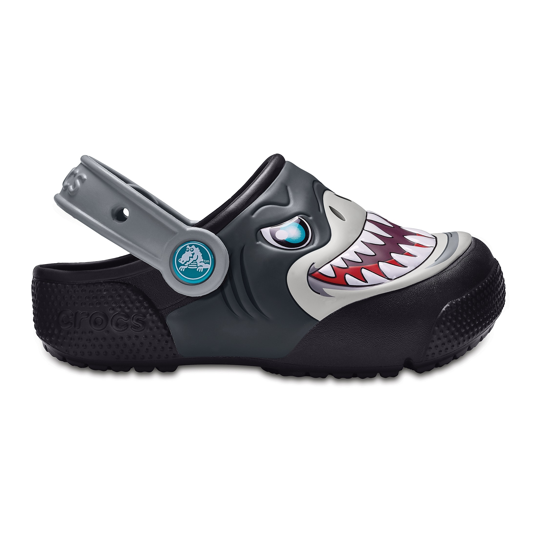 Saboti Crocs Fun Lab Lights Clog Negru - Black - Image 2
