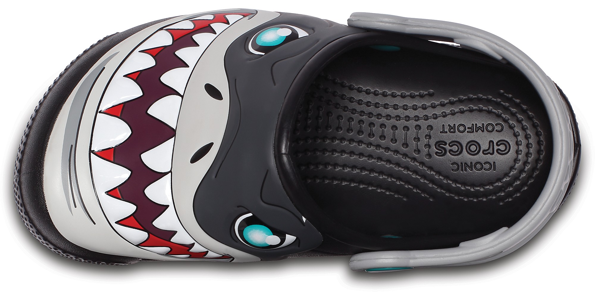 Saboti Crocs Fun Lab Lights Clog Negru - Black - Image 3