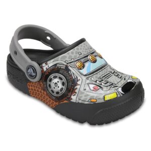 Saboti Crocs Fun Lab Lights Clog Gri – Monster Truck/Graphite
