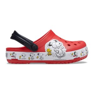 Saboti Crocs Fun Lab Snoopy Woodstock Clog Rosu – Flame