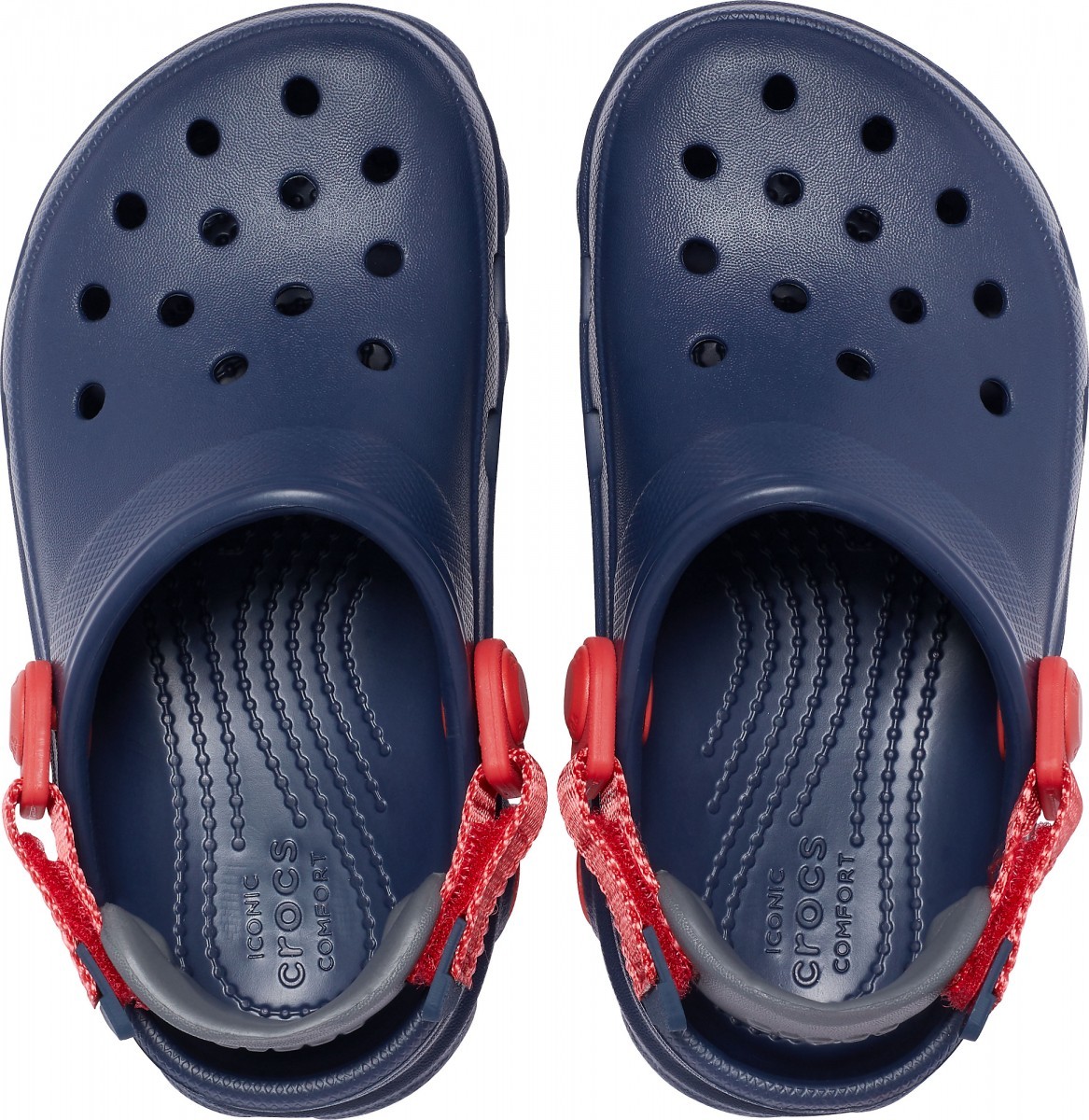 Saboți Crocs Kids' Classic All-Terrain Clog Albastru - Navy - Image 3