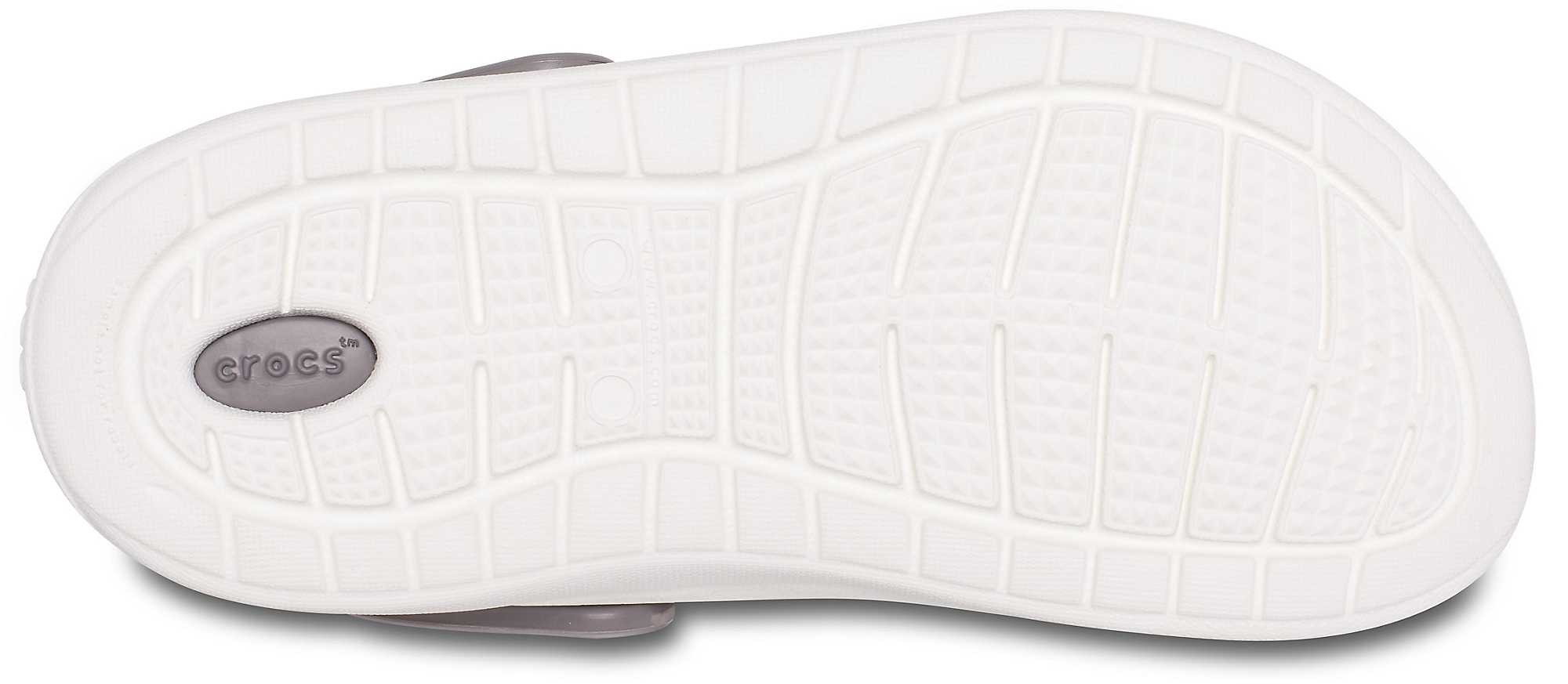 Saboti Crocs Kids' LiteRide Clog Negru - Black/White - Image 4