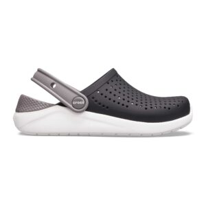 Saboti Crocs Kids’ LiteRide Clog Negru – Black/White
