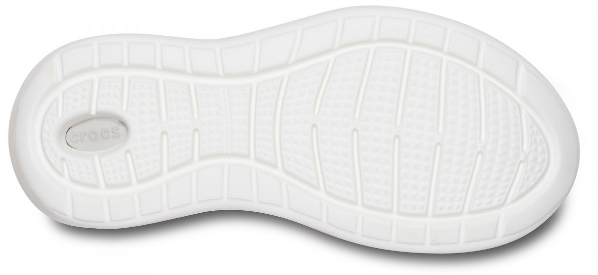 Pantofi Crocs Kids' LiteRide Pacer Roz - Electric Pink/White - Image 4