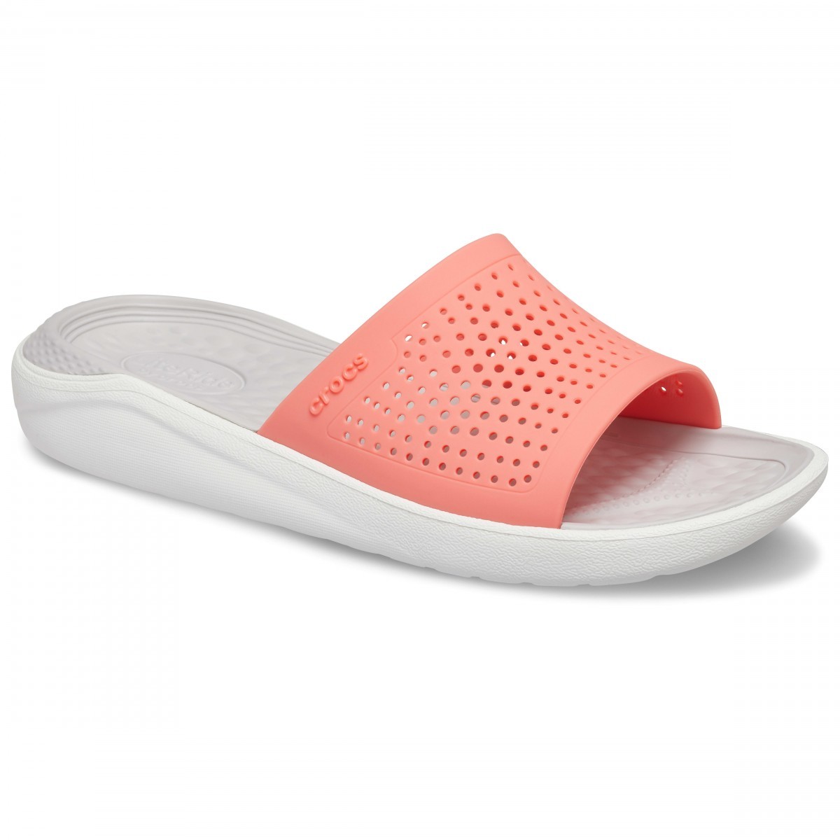 Papuci Crocs LiteRide Slide Roz - Fresco - Image 2