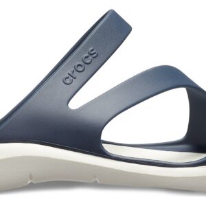Papuci Crocs Swiftwater Sandal W Albastru – Navy/White