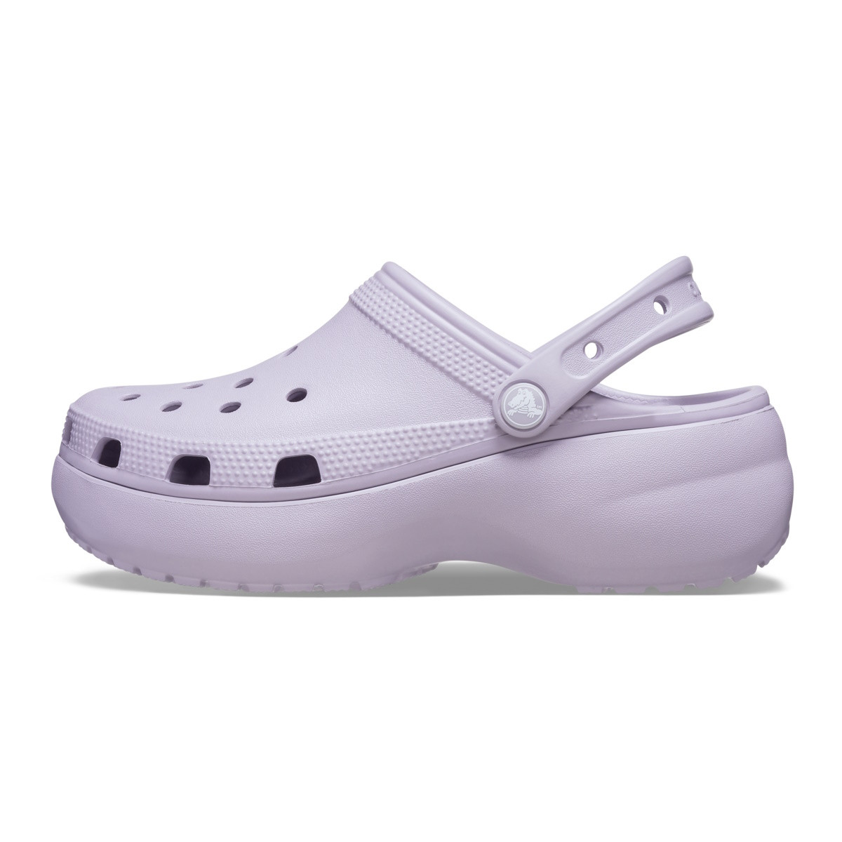 Saboți Crocs Women's Classic Platform Clog Mov - Mauve Mist - Image 3