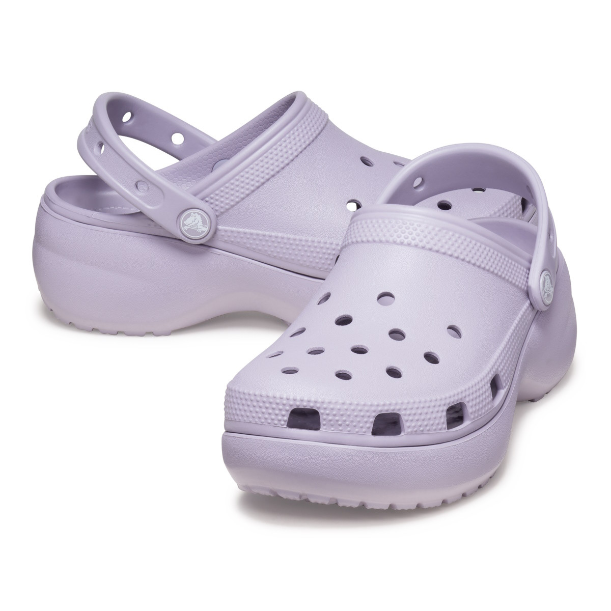 Saboți Crocs Women's Classic Platform Clog Mov - Mauve Mist - Image 4