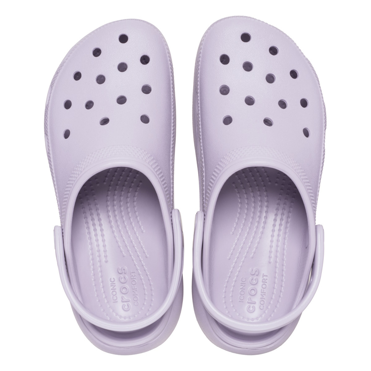 Saboți Crocs Women's Classic Platform Clog Mov - Mauve Mist - Image 5