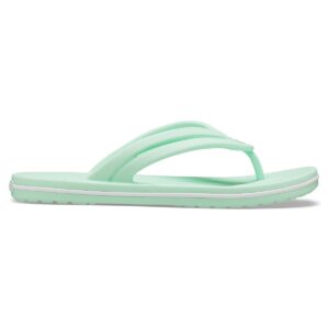 Slapi Crocs Women’s Crocband Flip Verde – Neo Mint