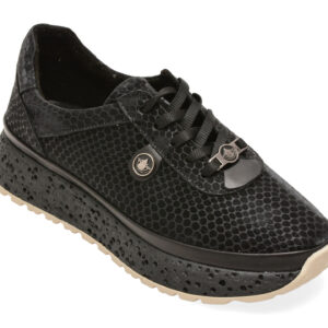 Pantofi sport GRYXX negri, 219587, din piele naturala