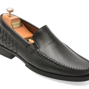 Mocasini eleganti LE COLONEL negri, 48298, din piele naturala