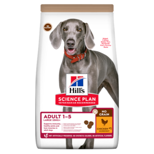 Hrana uscata caini, Hill’s Science Plan Canine Adult No Grain Large Breed Chicken, 14 kg