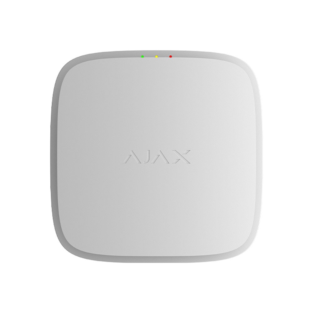 Detector de temperatura wireless adresabil Ajax FireProtect, EN54, 868.0 - 922.0 MHz, alb
