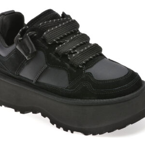 Pantofi sport UGG negri, ASTROMEL, din material textil