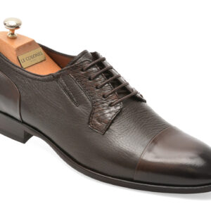 Pantofi eleganti LE COLONEL maro, 327118, din piele naturala