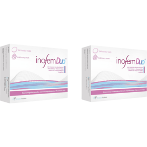Pachet Inofem Duo Tabs 24tb masticabile + 24tb masticabile