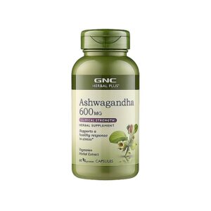Extract De Ashwagandha, 600 Mg, 60 Capsule – GNC