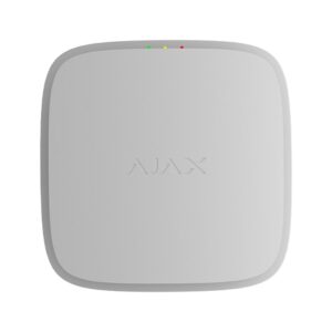 Detector de fum wireless adresabil cu sirena Ajax FireProtect, EN54, 868.0 – 922.0 MHz, tamper, 95dB, alb