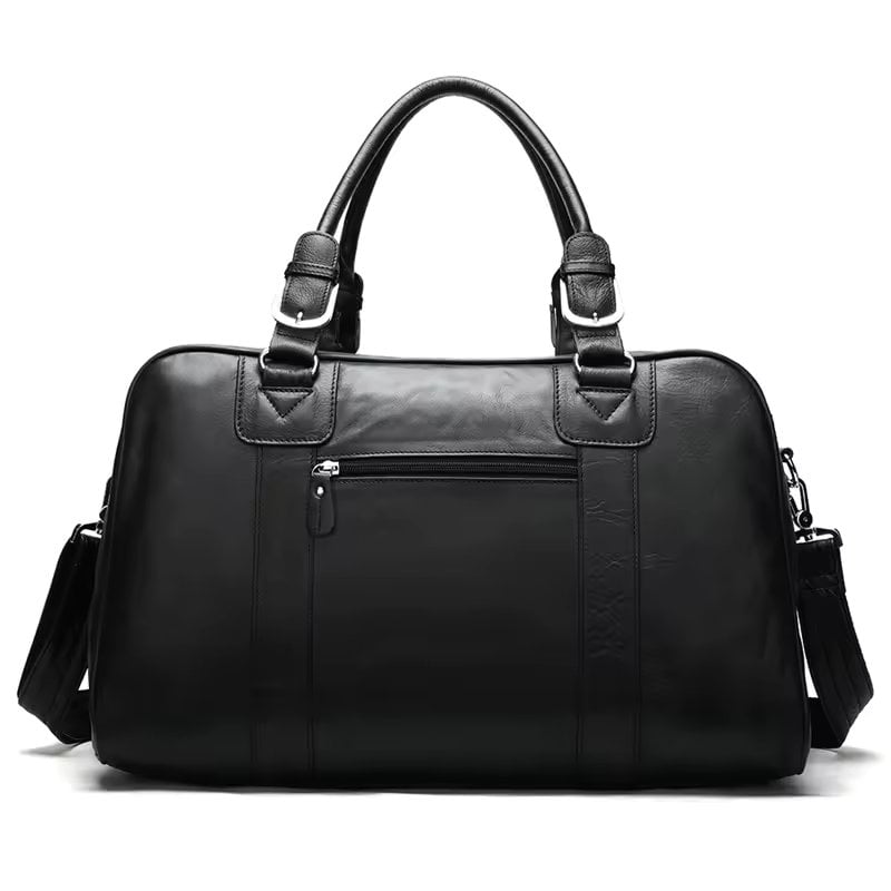 Geanta de calatorie unisex, Arion GT3280, piele naturala, Negru - Image 4