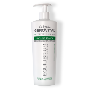 Loțiune Tonică Seboreglatoare Cu Sebaryl și Niacinamidă Pentru Ten Gras , Gerovital H3 Equilibrium, 500 Ml