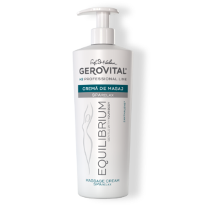 Cremă De Masaj Corporal Sparelax Pentru Relaxarea și ngrijirea Pielii Cu Zantalene, Gerovital H3 Equilibrium, 500 Ml