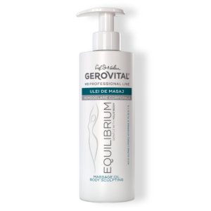 Ulei De Masaj Remodelare Corporală Pentru Tonifiere și Fermitate Cu Uleiuri Nutritive, Gerovital H3 Equilibrium, 400 Ml