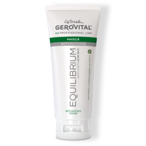 Mască Reparatoare Cu Panthenol Pentru Calmarea Tenului Gras Sau Acneic, Gerovital H3 Equilibrium, 200 Ml