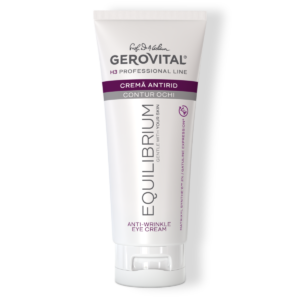 Cremă Antirid Contur Ochi, Atenueaza Cearcanele și Diminueaza Ridurile, Gerovital H3 Equilibrium, 100 Ml