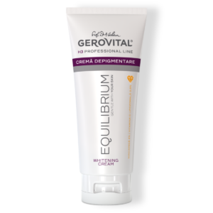 Cremă Depigmentare Cu Vitamina C și Niacinamidă Pentru Estomparea Petelor și Uniformizarea Tenului, Gerovital H3 Equilibrium, 100 Ml